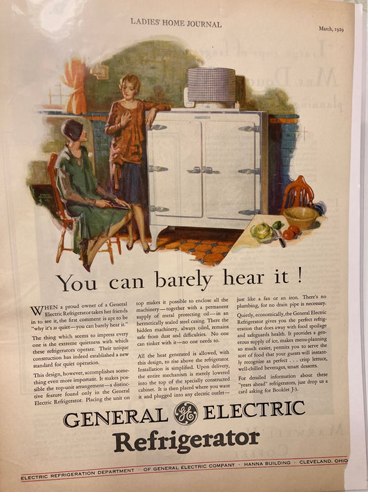 1929 GE Fridge