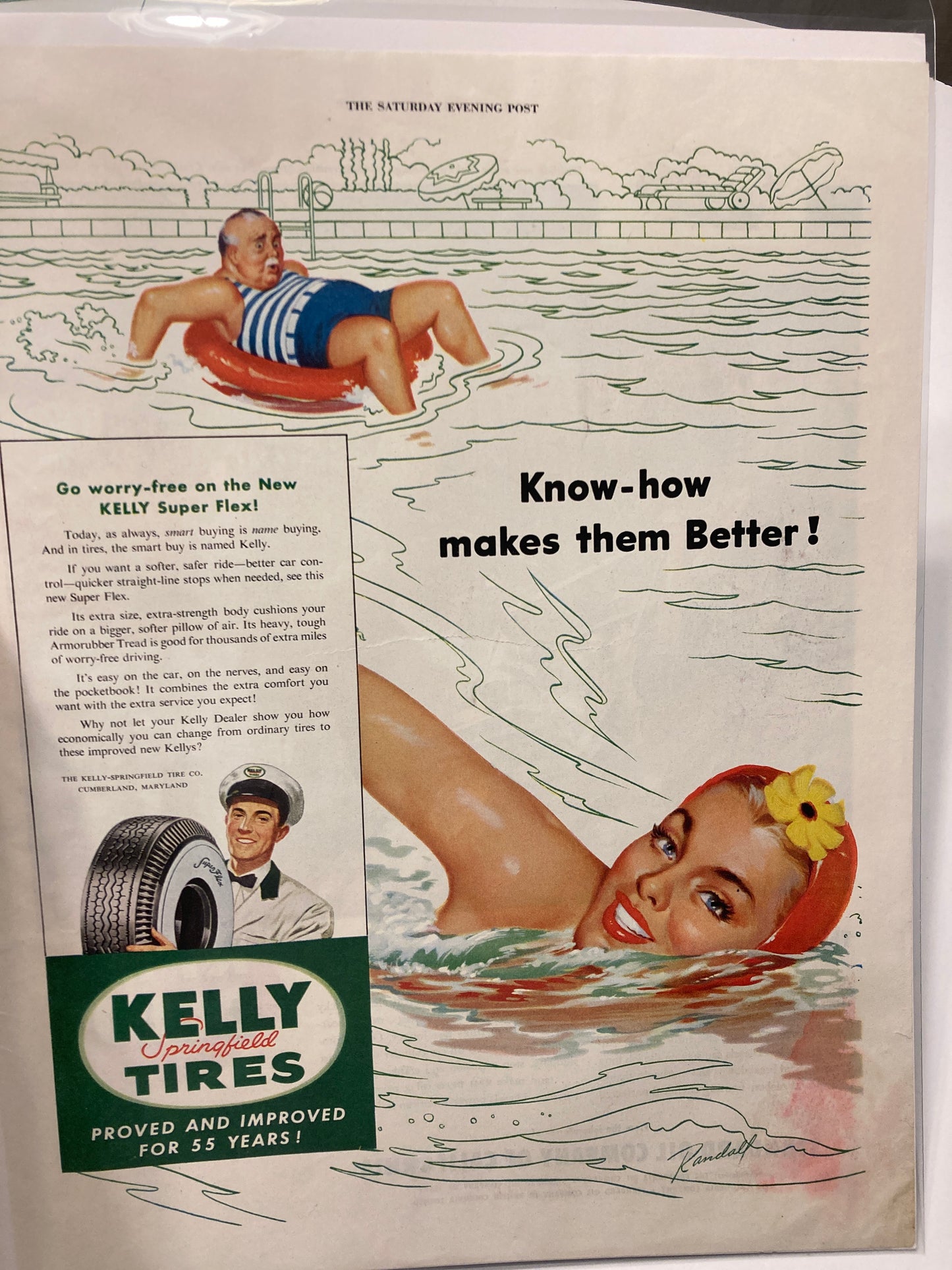 1940s Kelly Tires