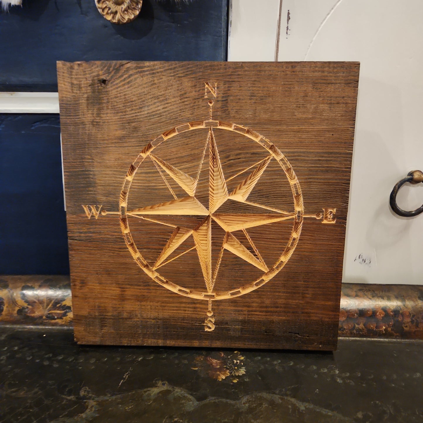 Compass Wall Decor