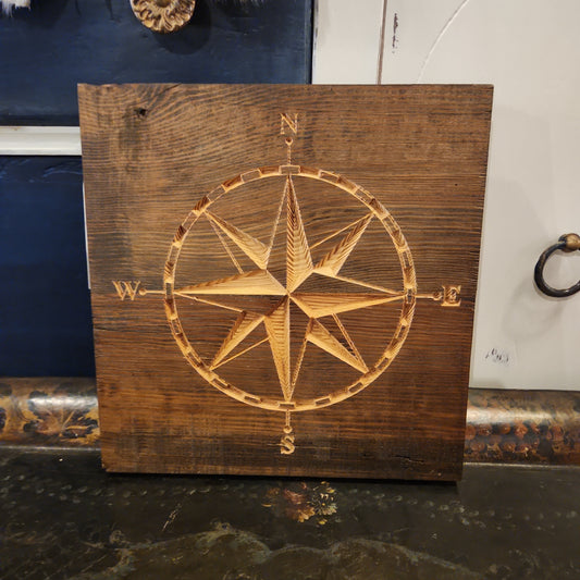 Compass Wall Decor