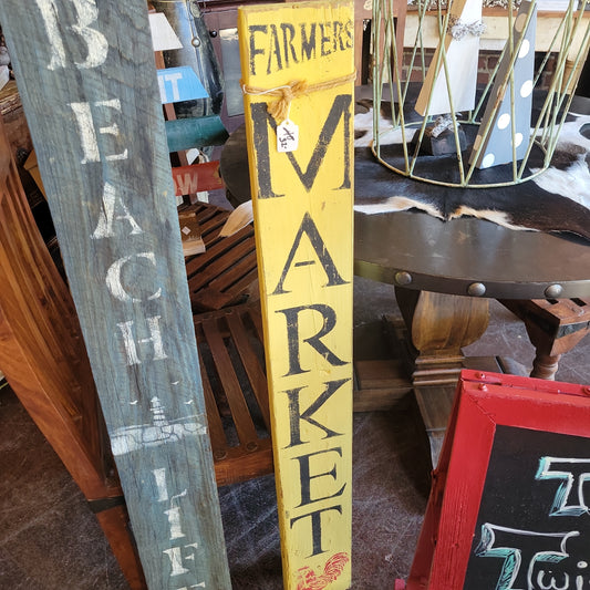 Welcome porch sign