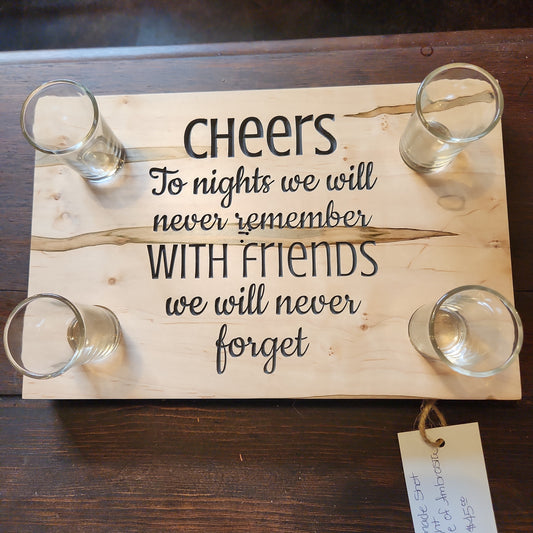 CHEERS SHOT FLIGHT