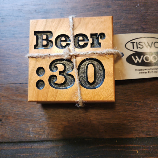 Beer:30 Coasters Set of