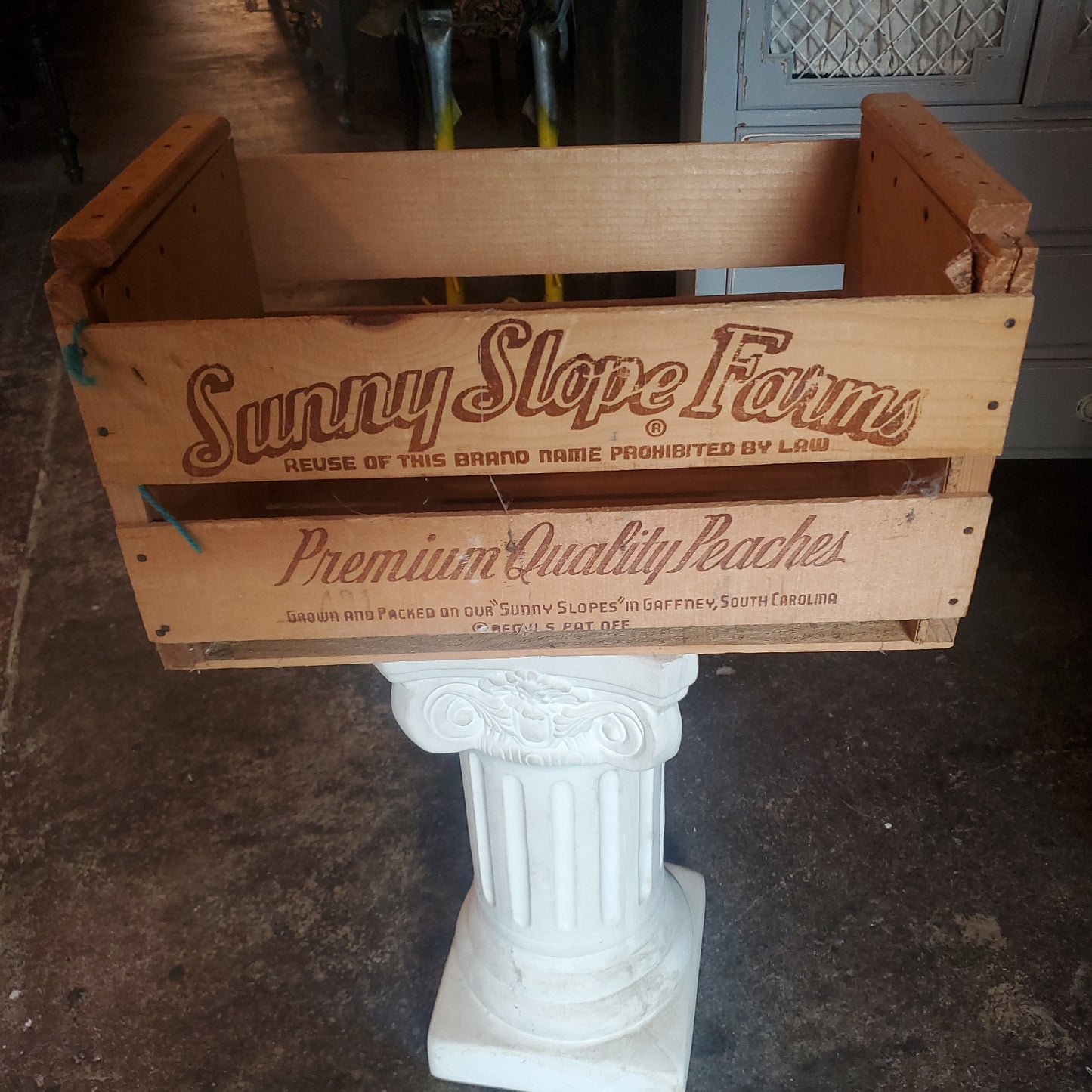 Wooden crate