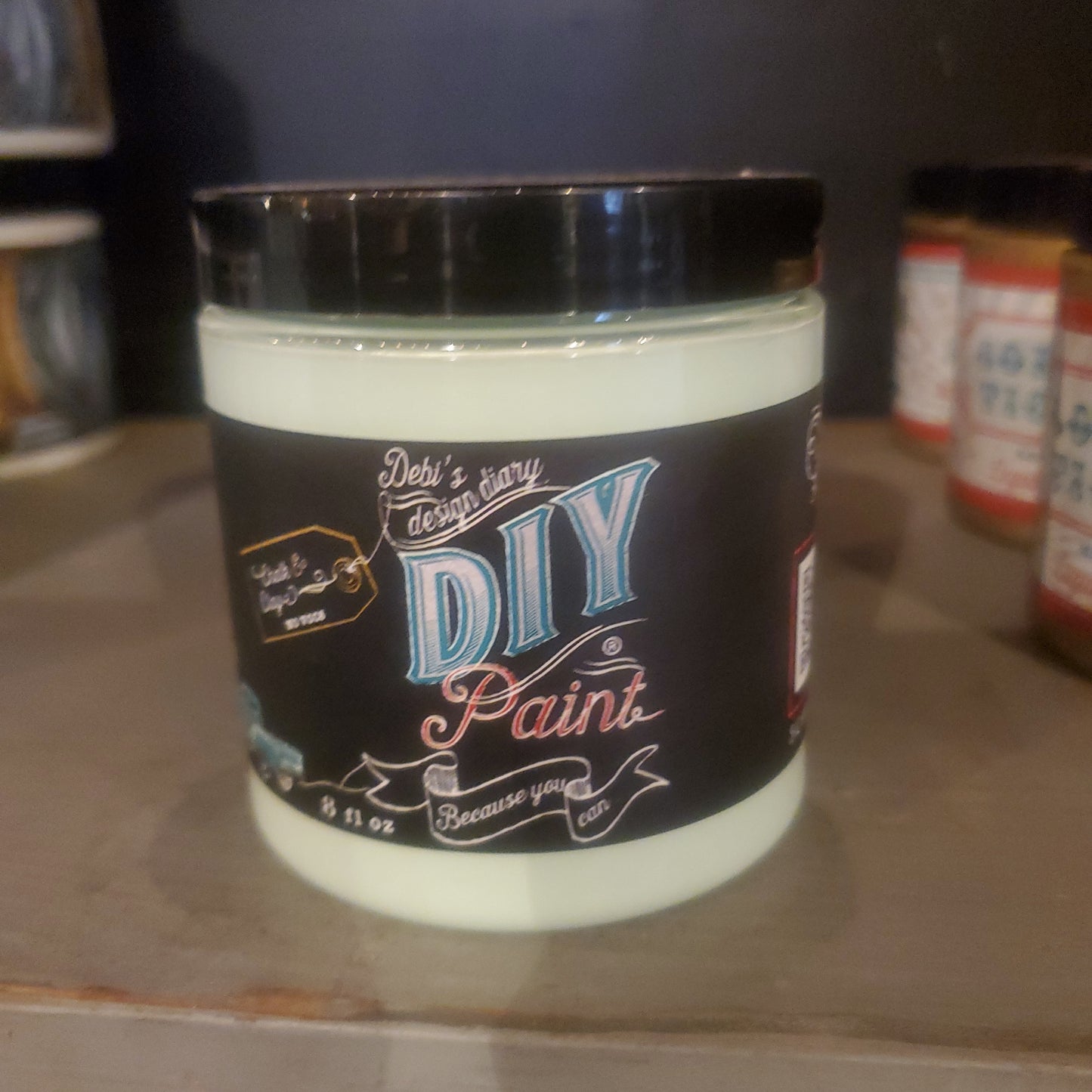 Mint chip debis diy paint