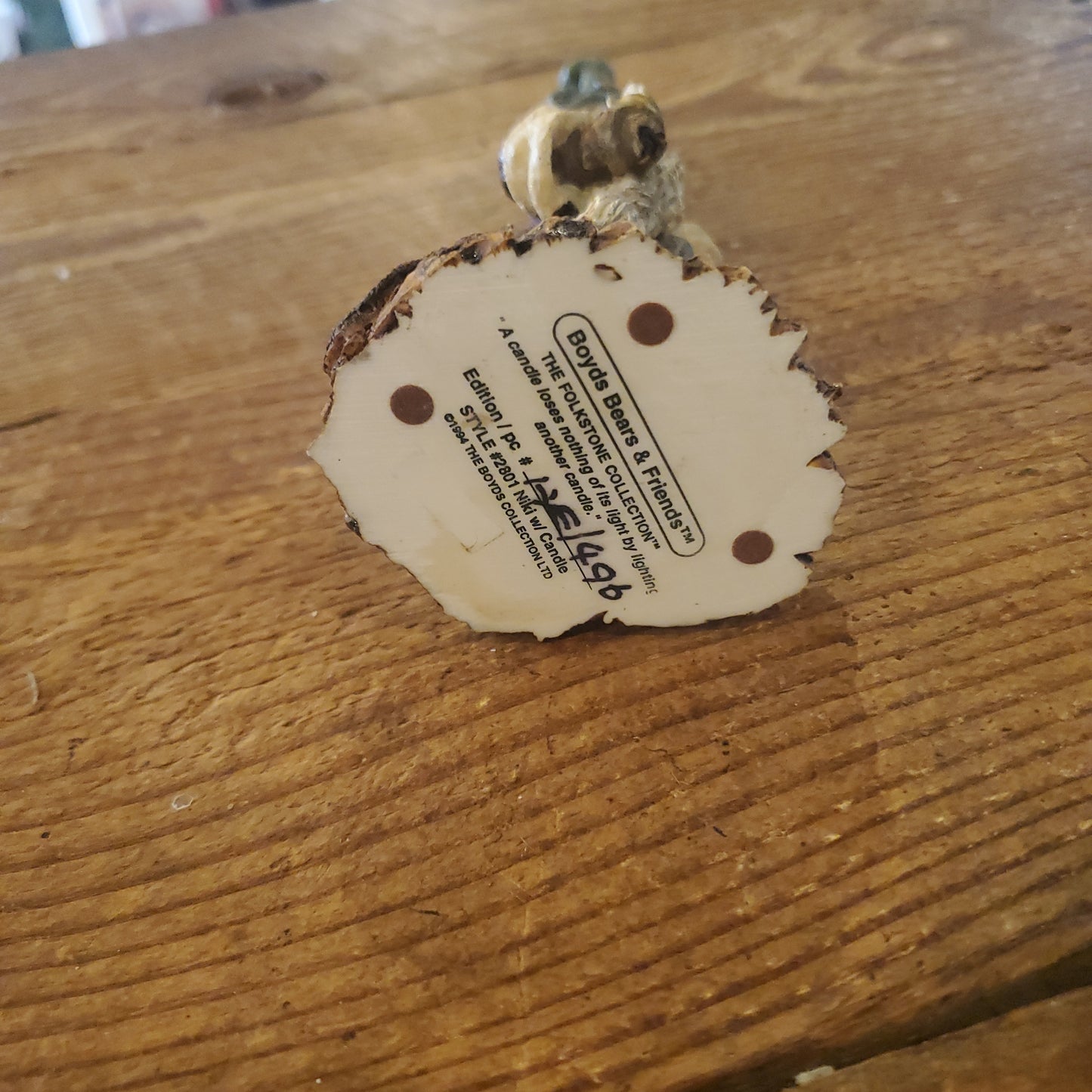Boyd bears numbered edition