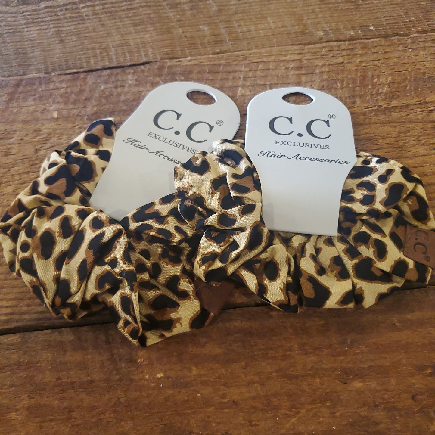 C.C silky scrunchie