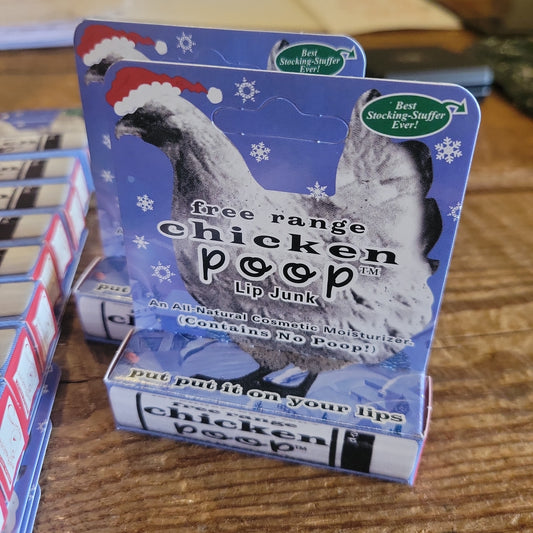 Chicken Poop Lip Balm, Christmas Stocking Stuffers