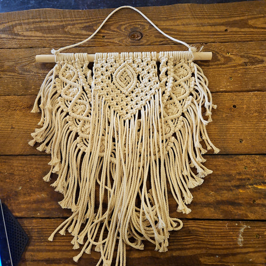 Macrame wall hanging