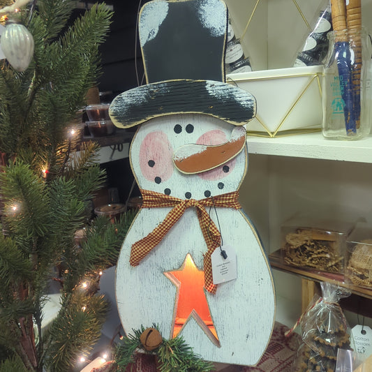 Lighted Snowman