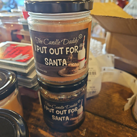 I put out for Santa adult candle