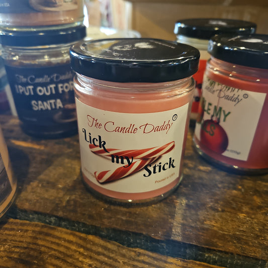 Kick my stick adult candle