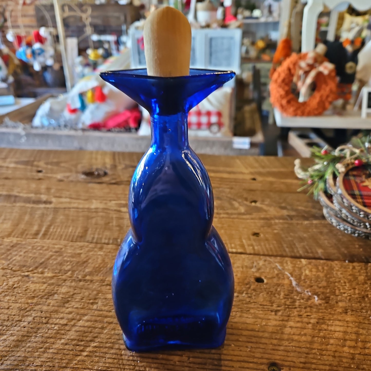 Blue vase