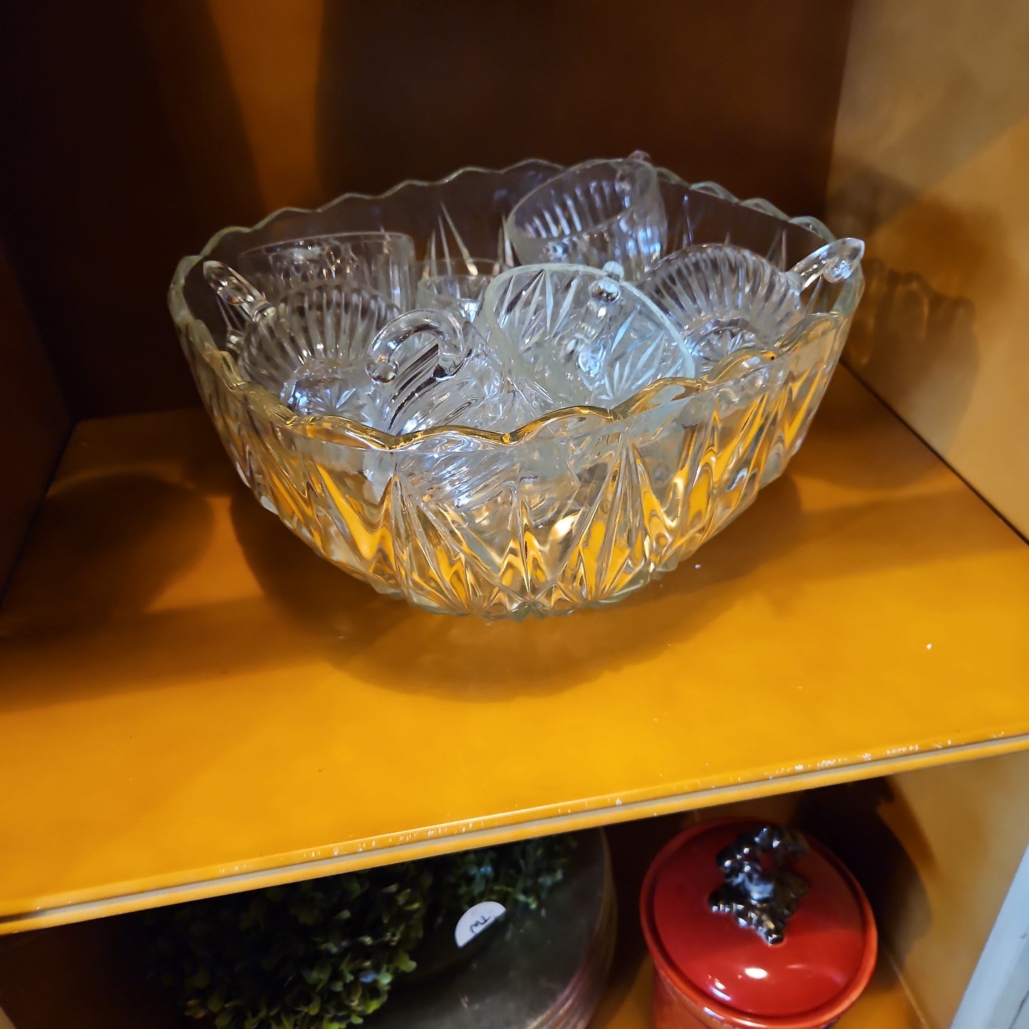 Antique punch bowl