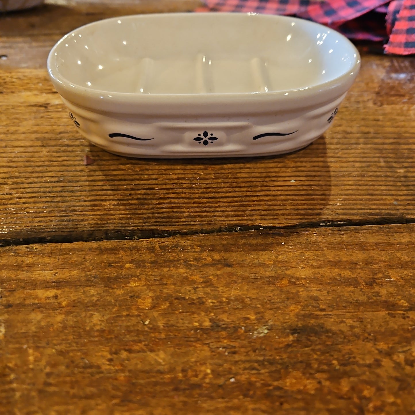 Longaberger soap dish