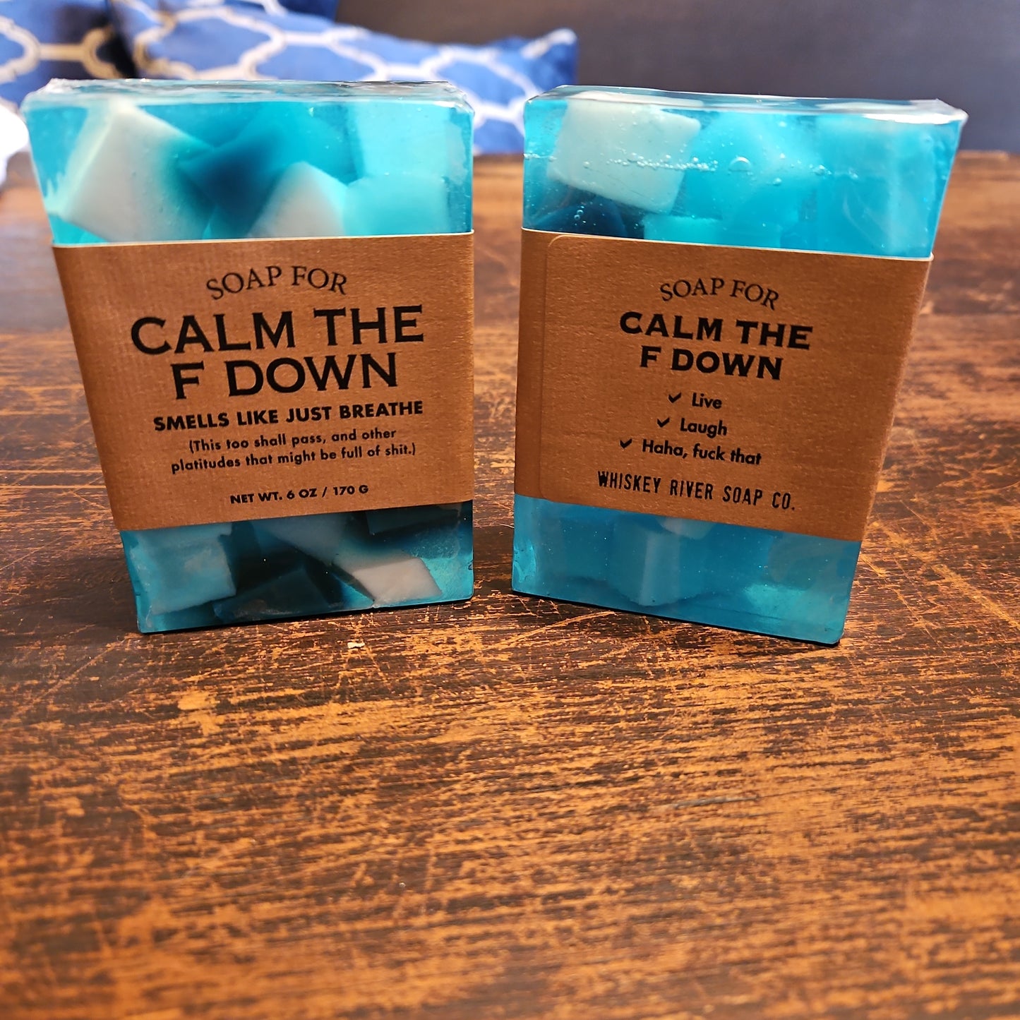 Calm the "F" down soap