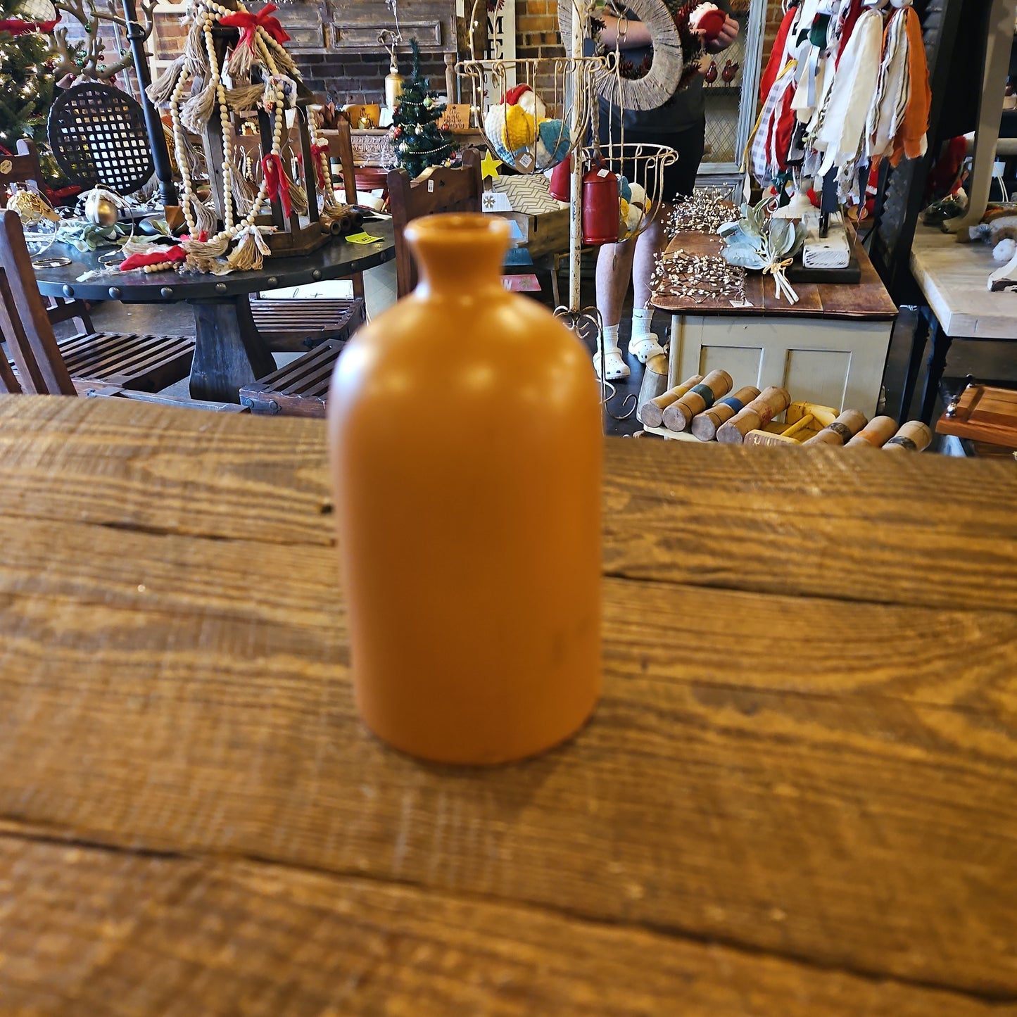 Brown vase