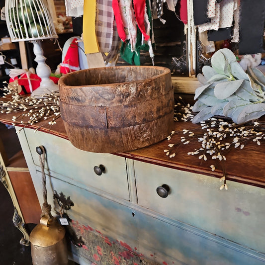 Wooden bowl