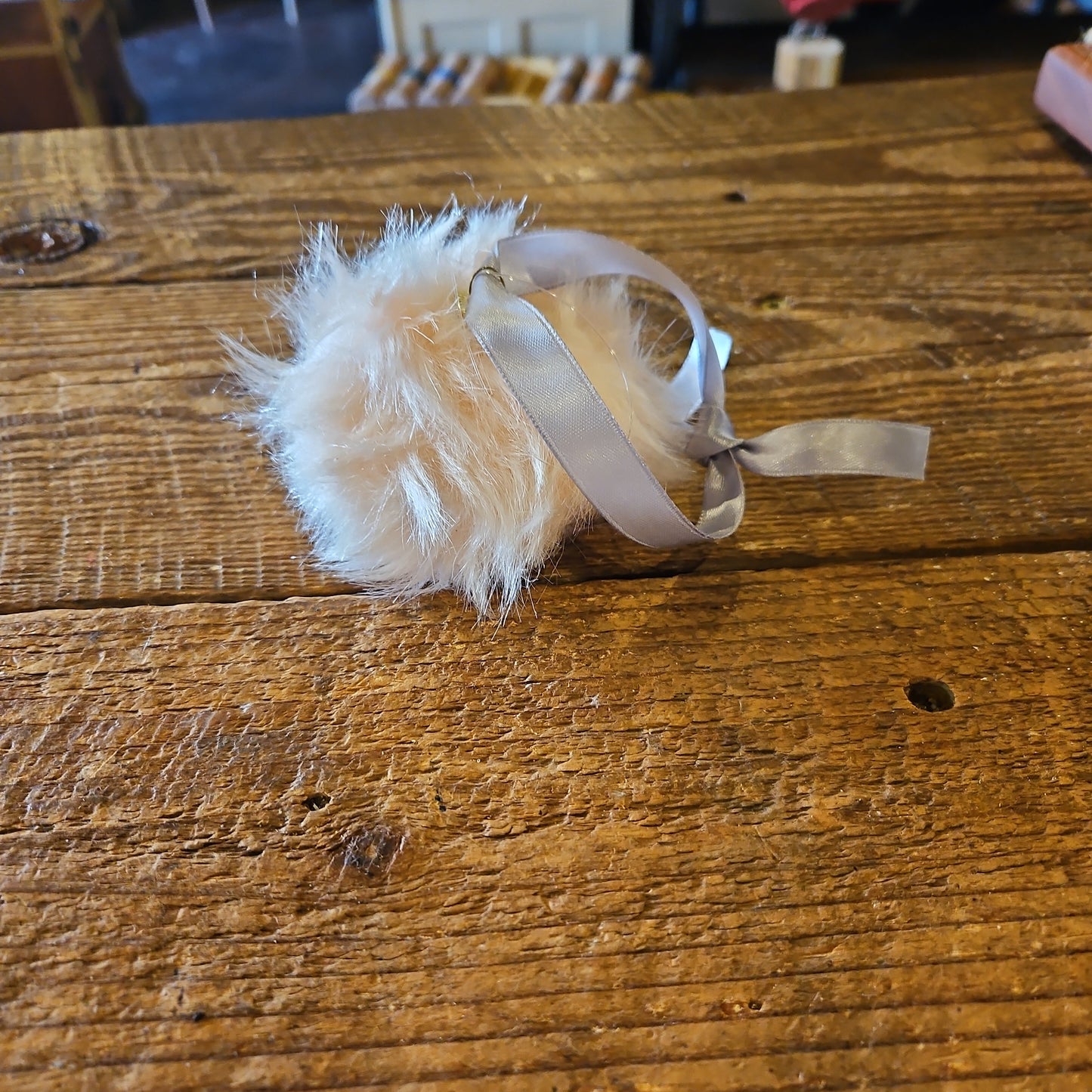 Fluffy ornament