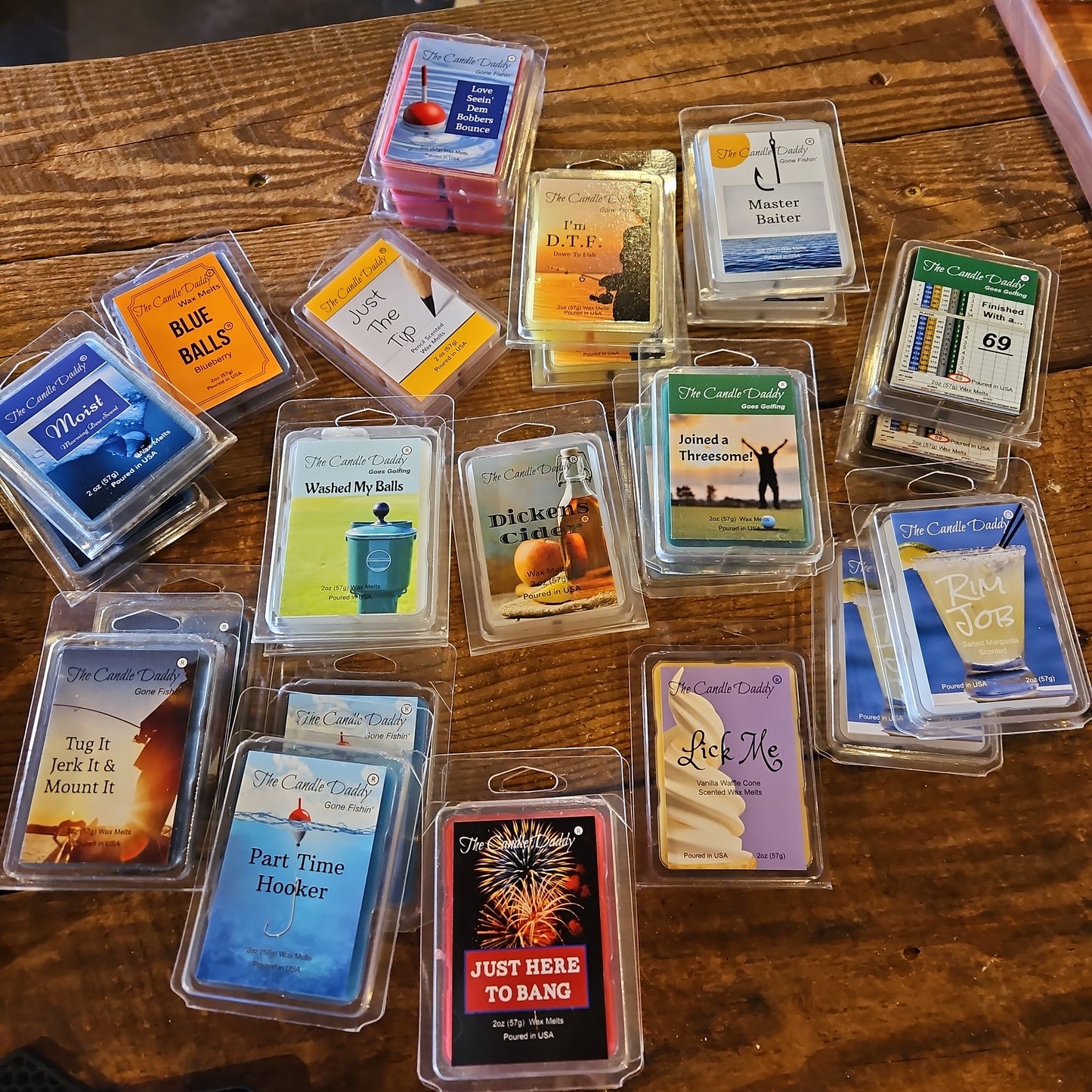 Adult funny tart wax melts