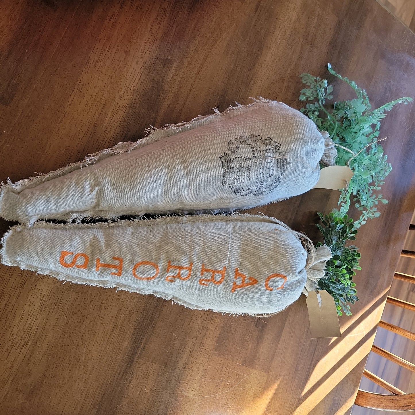 Carrot Pillows