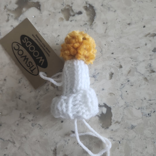 White and Gold Hat