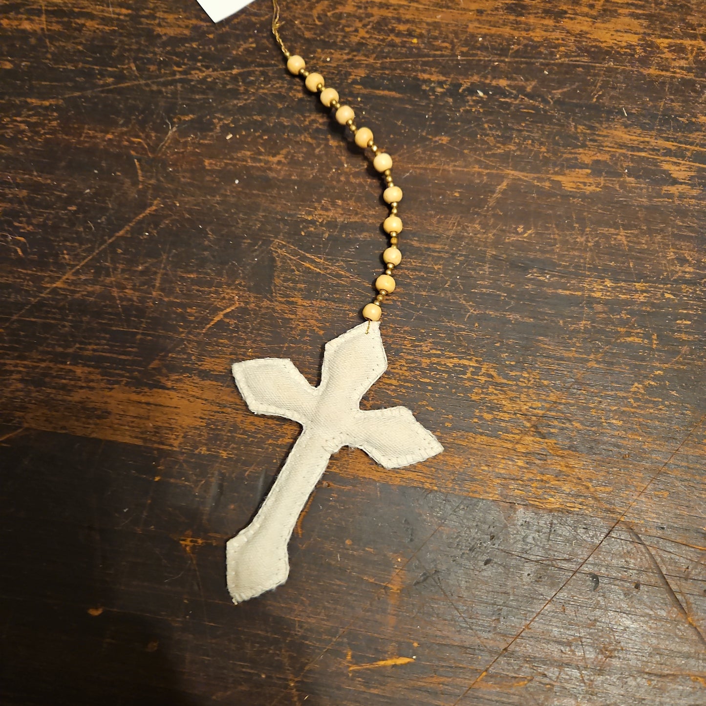 Beaded cross