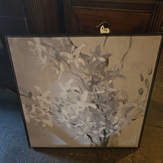 Framed Flower Print