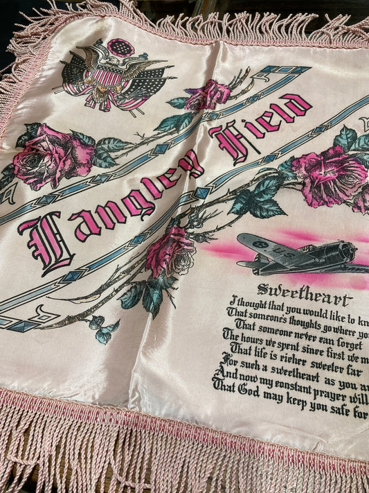 WWII 40s Pillowcase