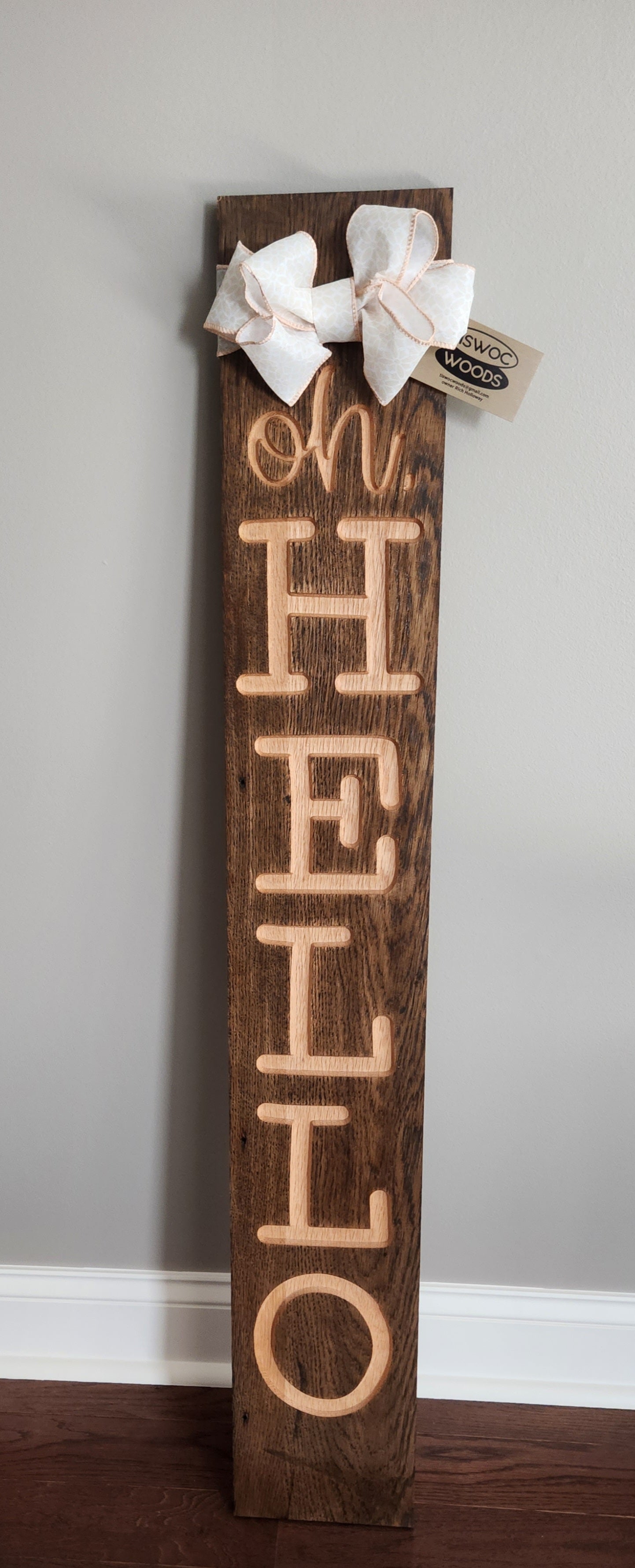 Oh Hello Porch Leaner