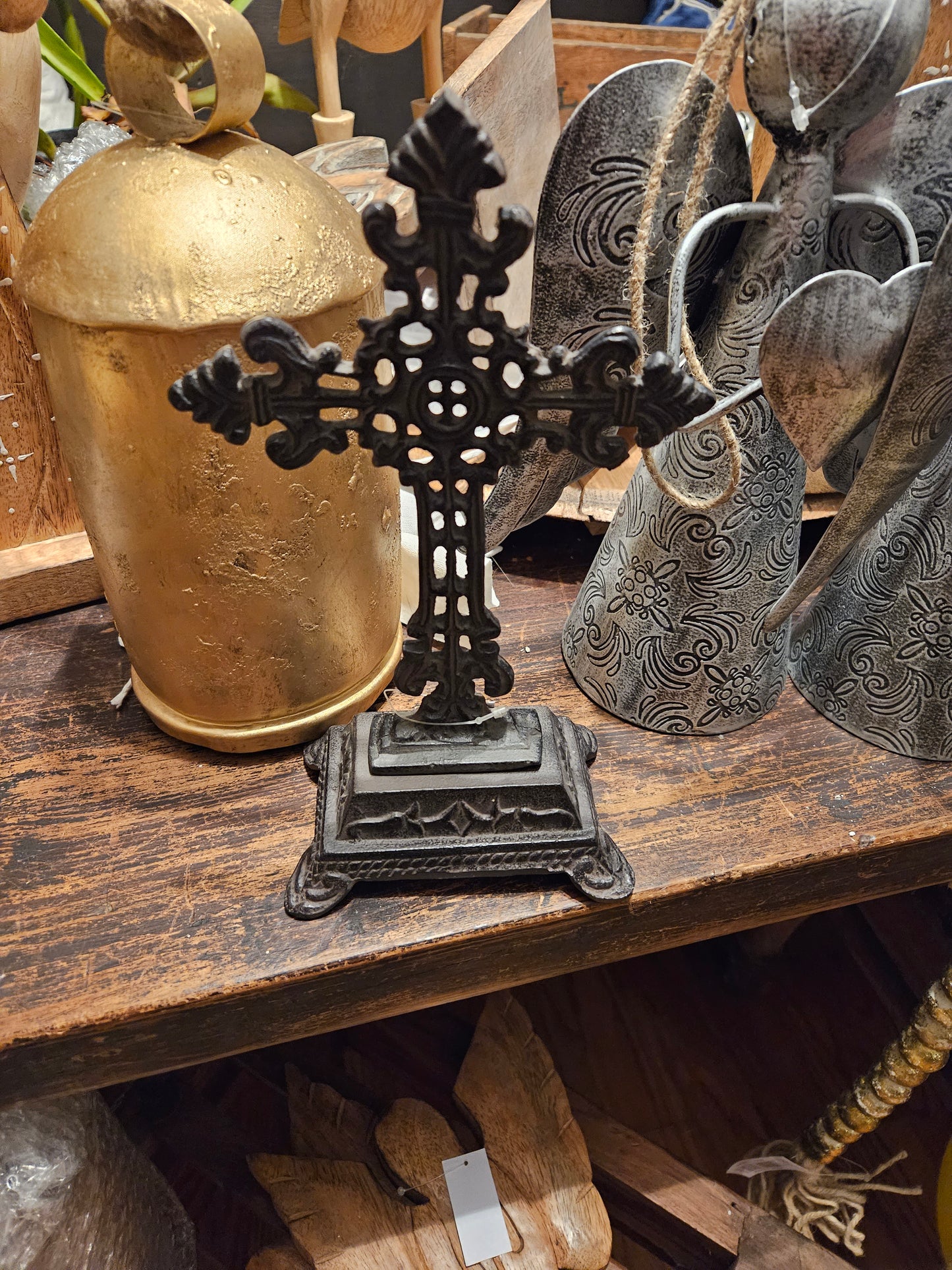 Cross wrought iron