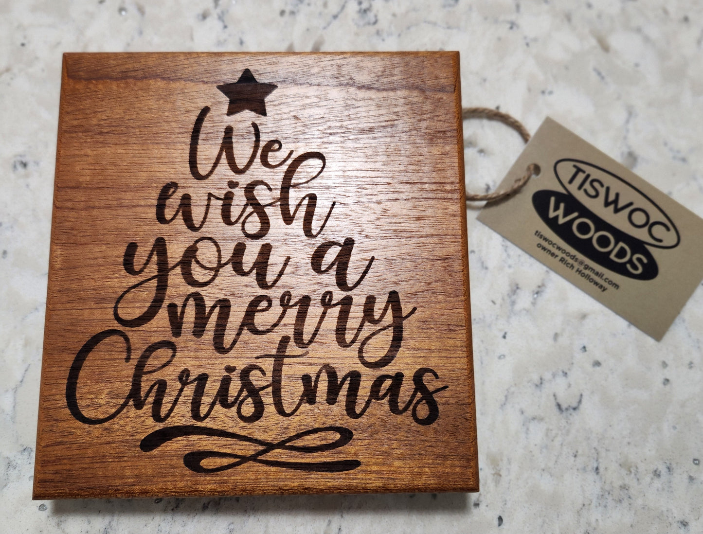We Wish You A Merry Christmas Sign