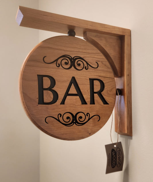 Hanging Bar Sign