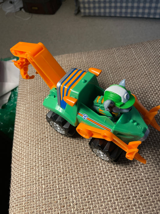 Toy=Paw Patrol Dino Rescue Rev-Up Vehicle with figure