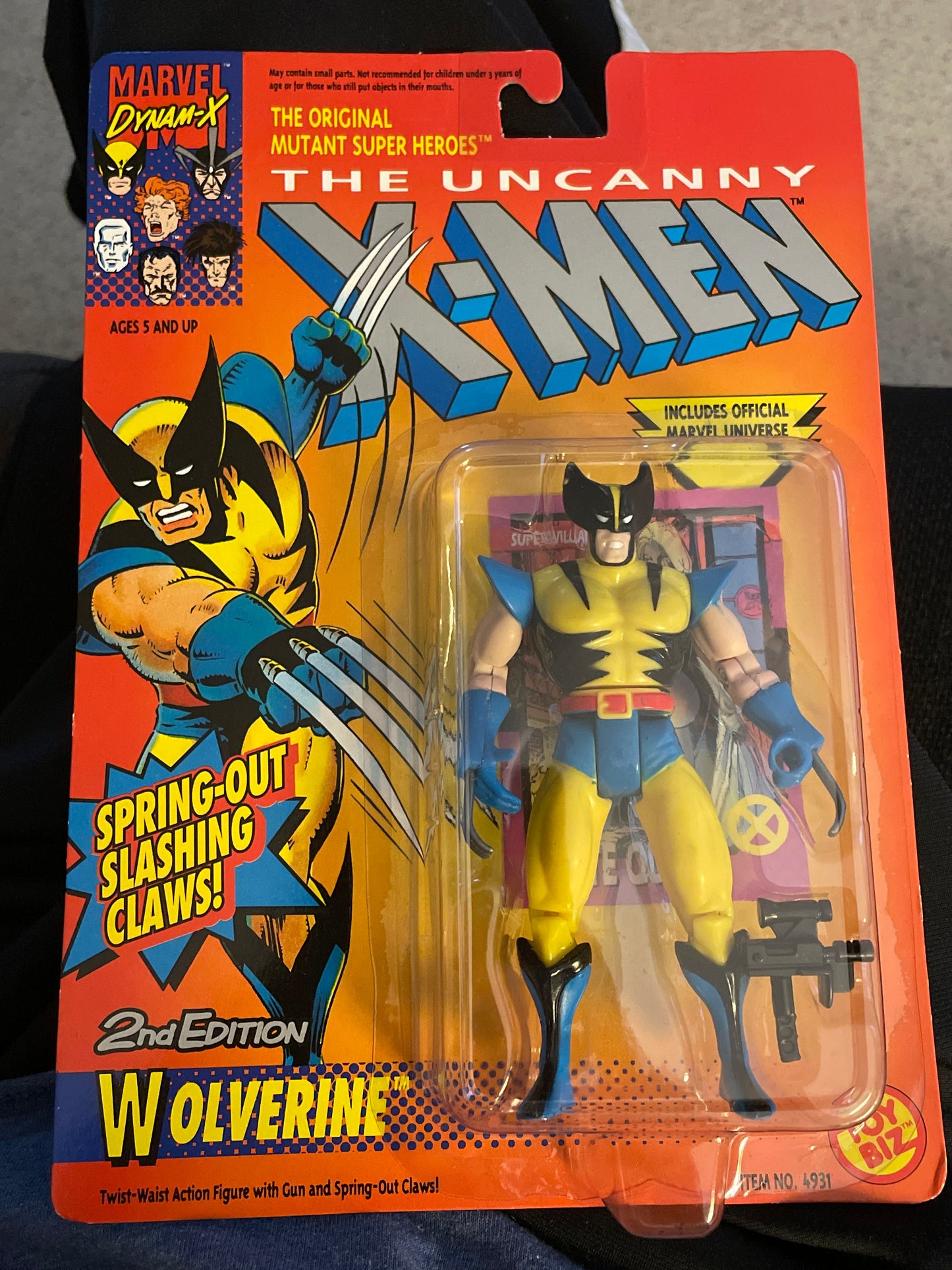 Wolverine 1992 Toy Biz figure