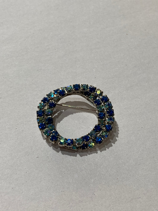 Blue Rhinestone
