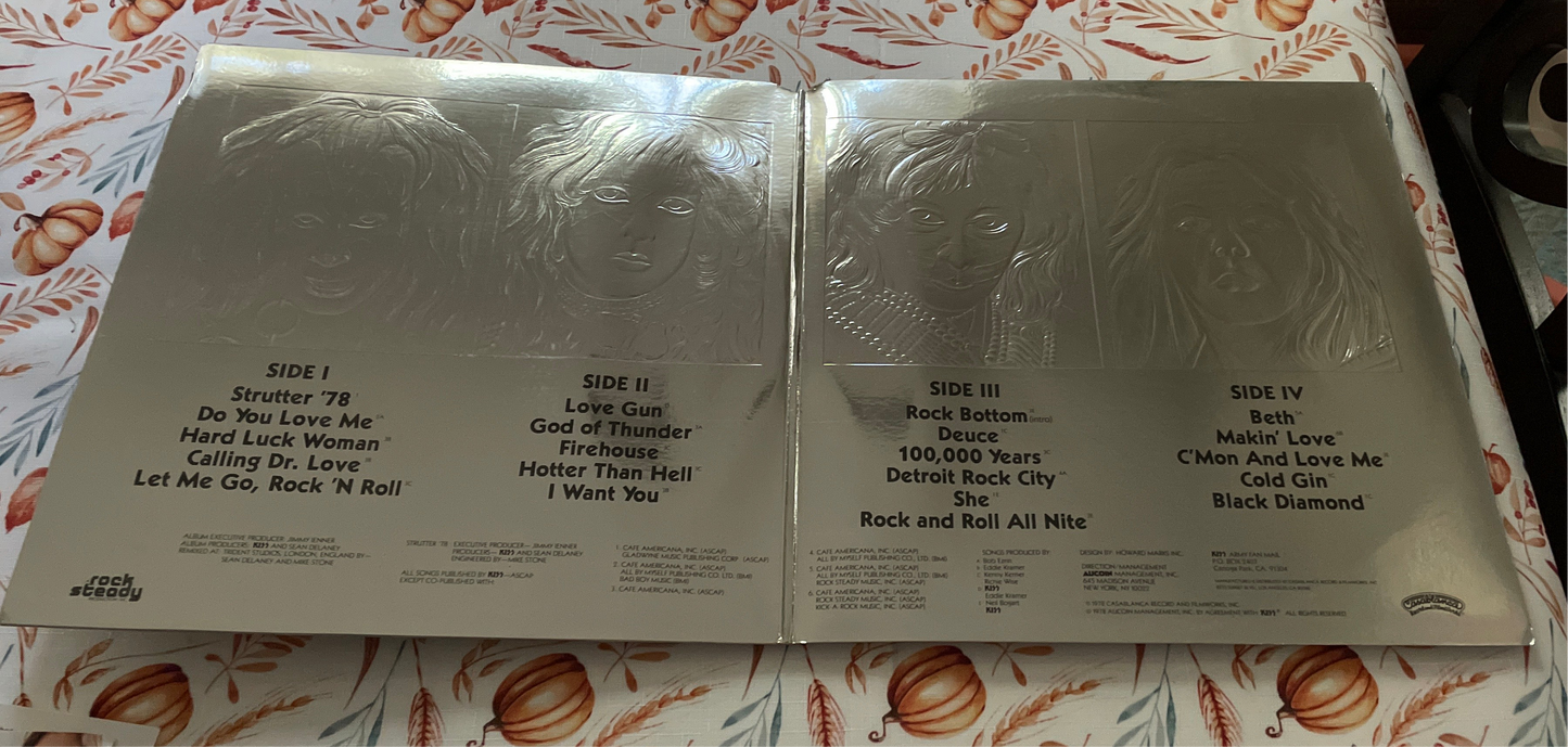 Vinyl=KISS Double Platinum Album