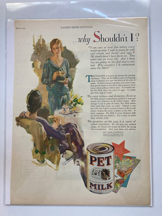 1929 PET Milk