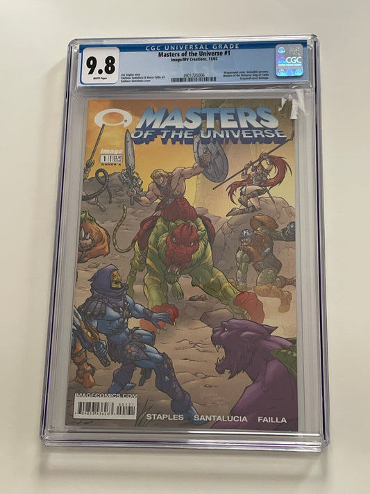 Comic=MOTU #1(2002)CGC 9.8
