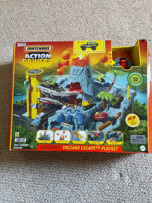 Toy=Matchbox Volcano Escape playset