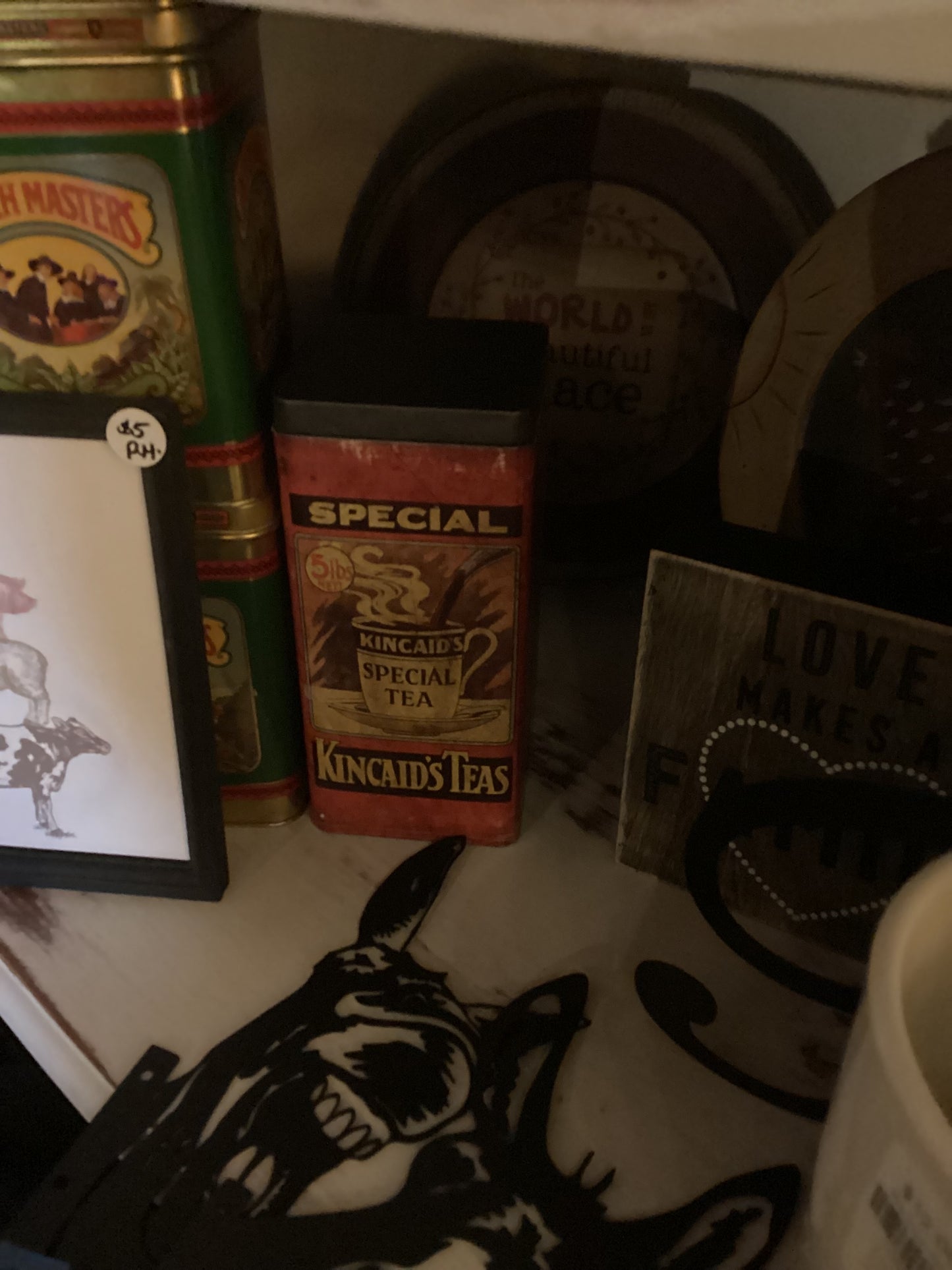 Metal Advertising Can