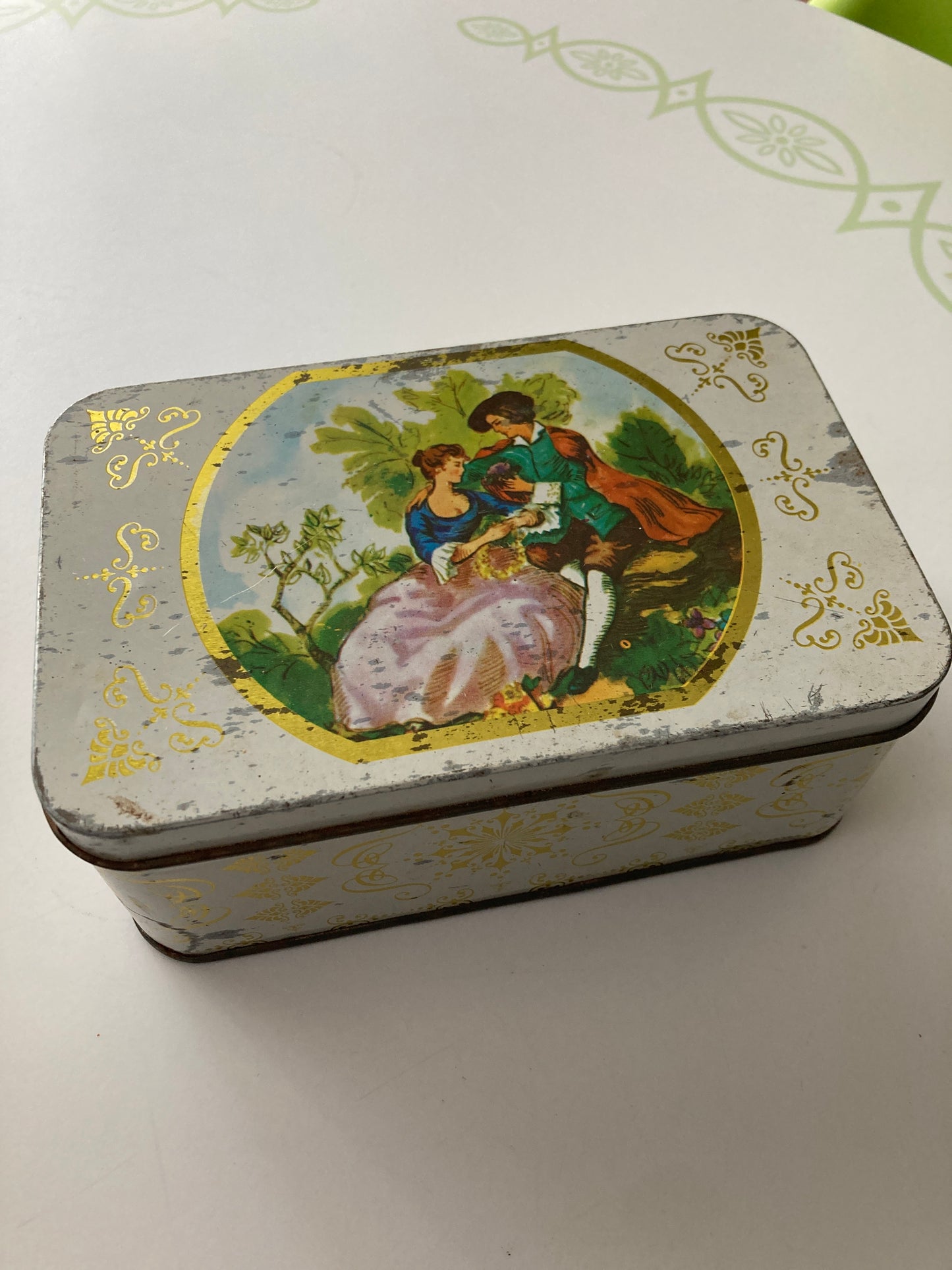 Vtg. Candy Box