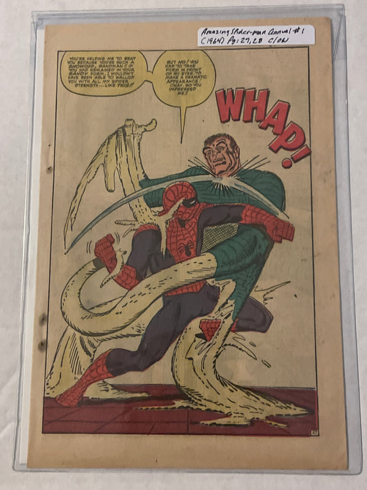 Comic=ASM #1 Pgs. Sandman