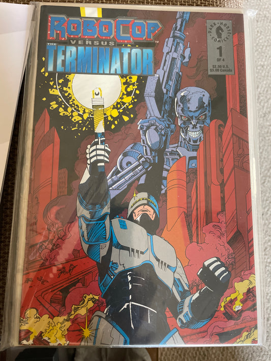Comic Book = Robocop vs Terminator miniseries