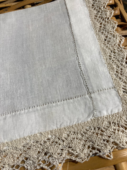 Lace Edge Linen
