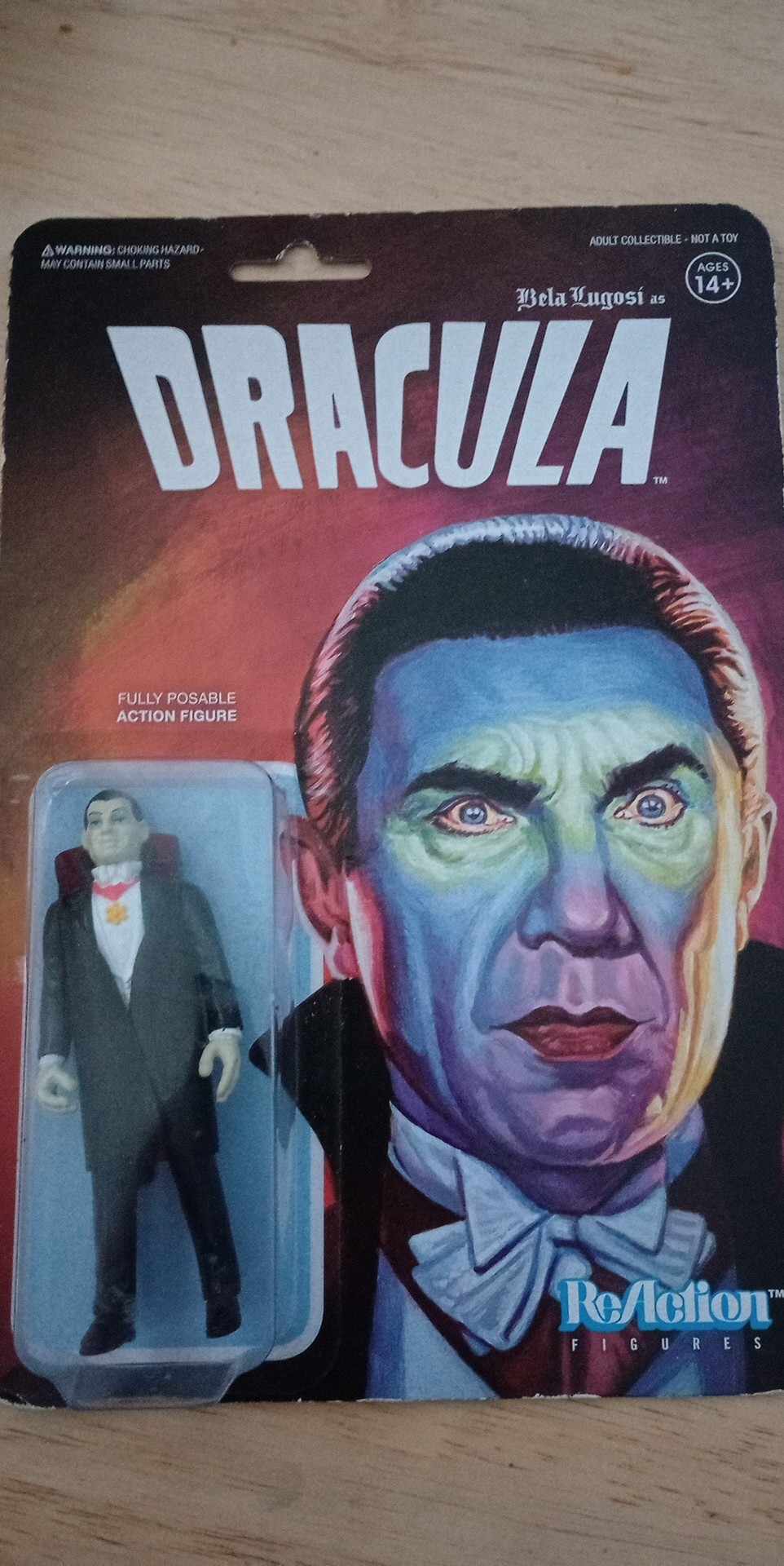Toy = Dracula/Bela Lugosi figure