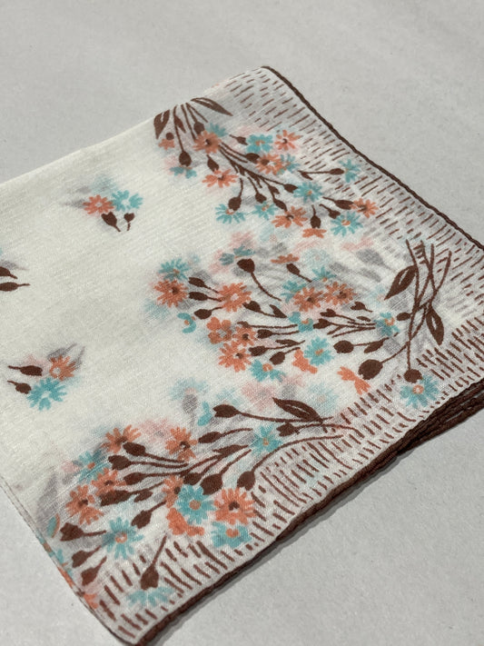Brown Fl. Hankie