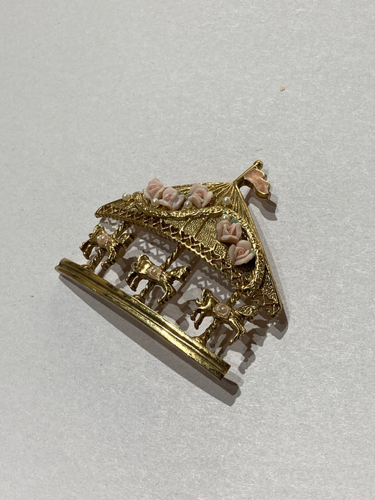 Carousel Brooch