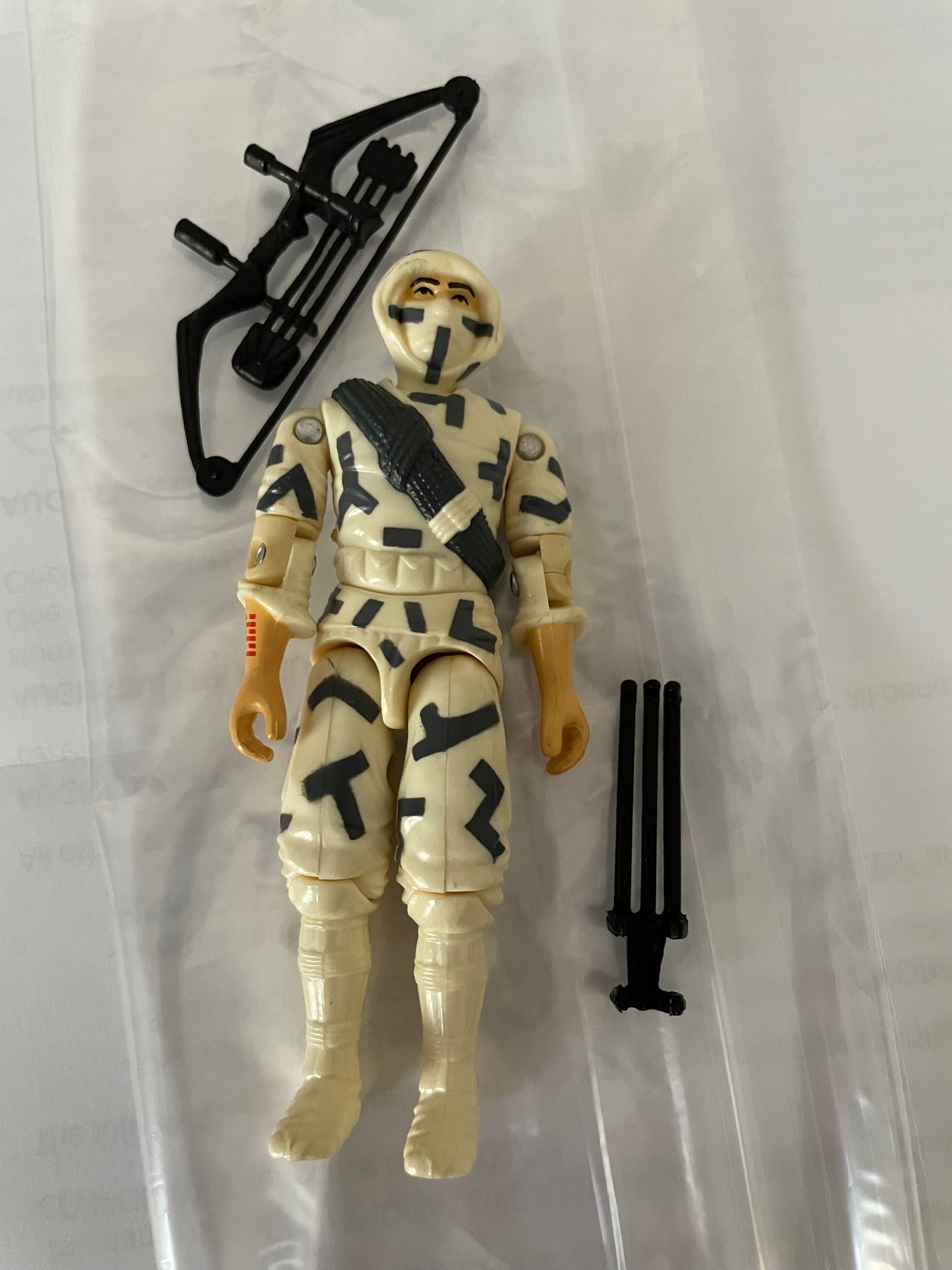 Toy = GI JOE Storm Shadow 1988 figure