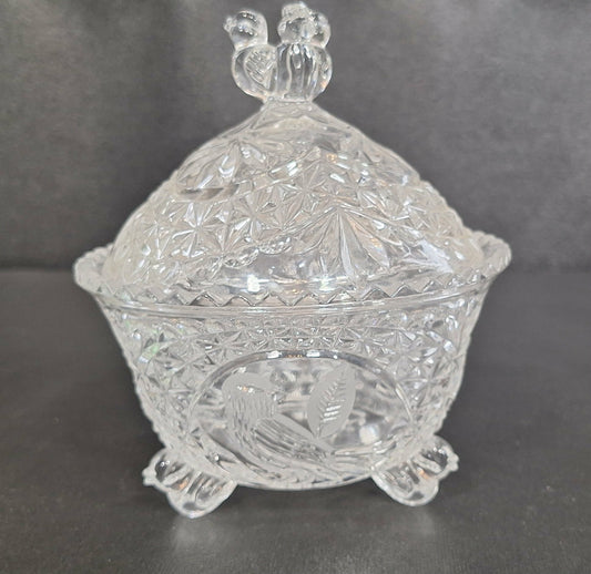 Hofbauer Byrds Crystal Candy Dish